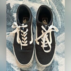 Vans Sneakers Black and White US 8W
